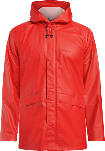 Didriksons Unisex Avon Jacket 2 Lava Red