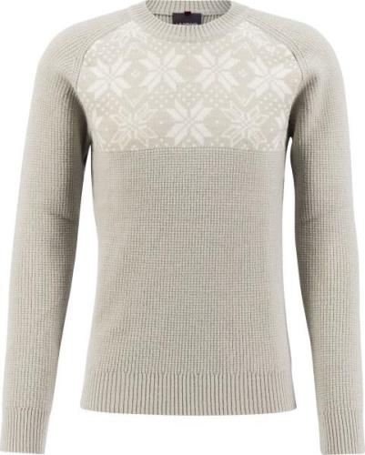 Ulvang Men's Rav Kiby Roundneck  Sea Spray/Vanilla