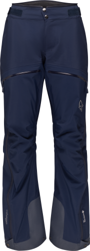 Norrøna Women's Trollveggen Gore-Tex Pro Light Pants  Indigo Night