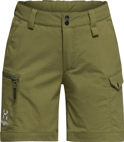 Haglöfs Juniors' Mid Fjell Shorts Olive Green