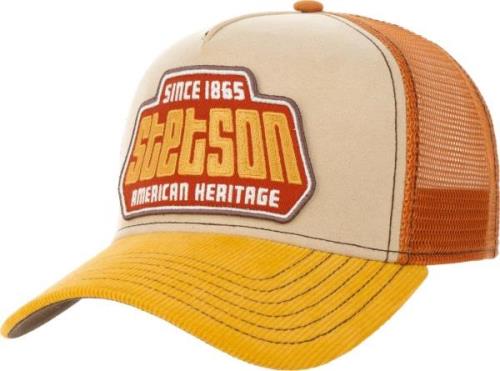 Stetson Men's Trucker Cap Hacksaw Yellow/Orange