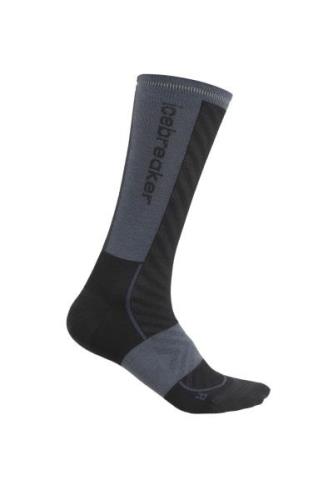 Icebreaker Women Merino Run+ Ultralight Crew Black/Graphite