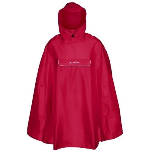 VAUDE Valdipino Poncho Indian Red