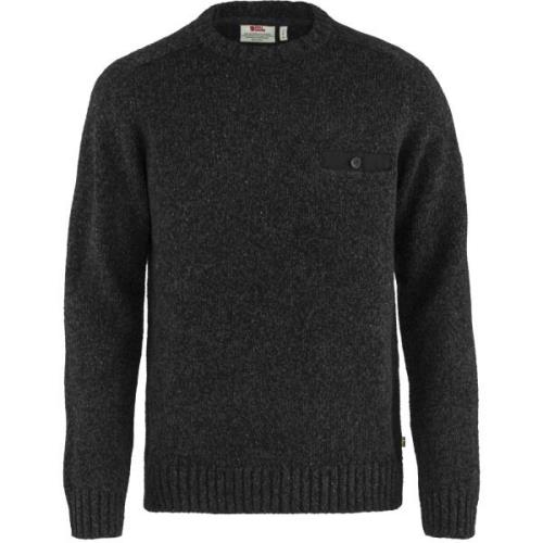 Fjällräven Men's Lada Round-neck Sweater Black