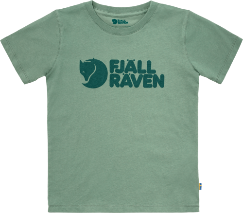 Fjällräven Kids' Fjällräven Logo T-Shirt Patina Green