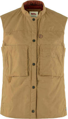 Fjällräven Women's Singi Padded Vest Buckwheat Brown