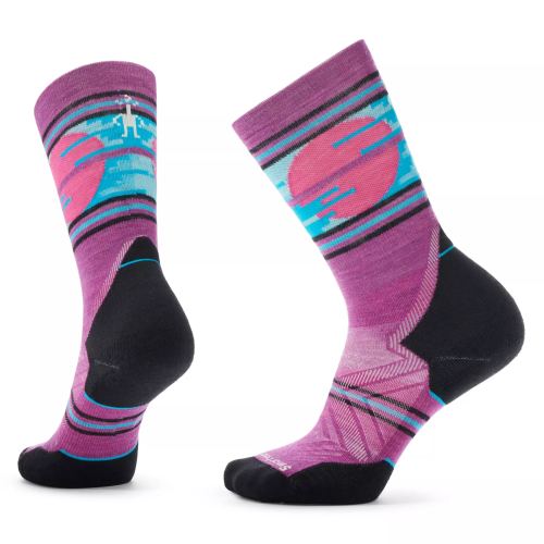 Smartwool Women's Trail Run Targeted Cushion Sunset Trail Crew Socks M...