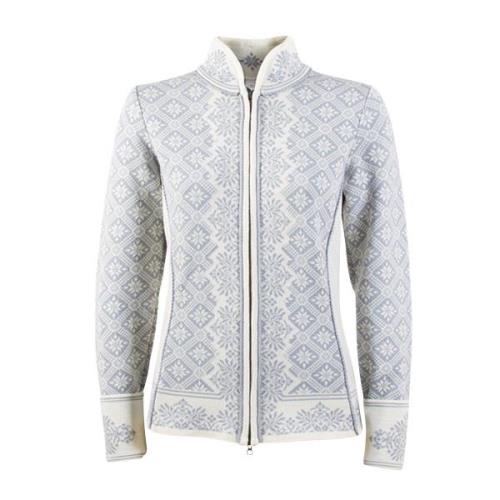 Dale of Norway Christiania Women's Jacket Offwhite/Metalgrey