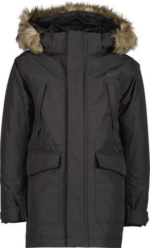 Didriksons Kids' Oxid Parka Black