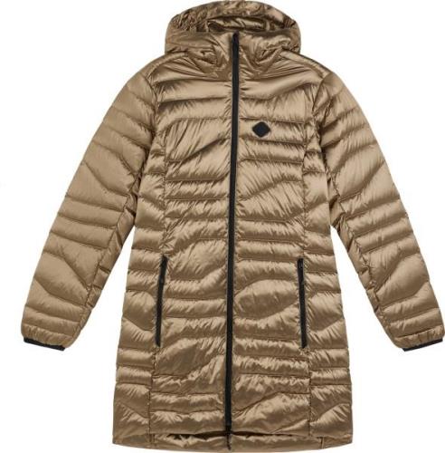 J.Lindeberg Women's Cliff Light Down Parka Tiger Brown