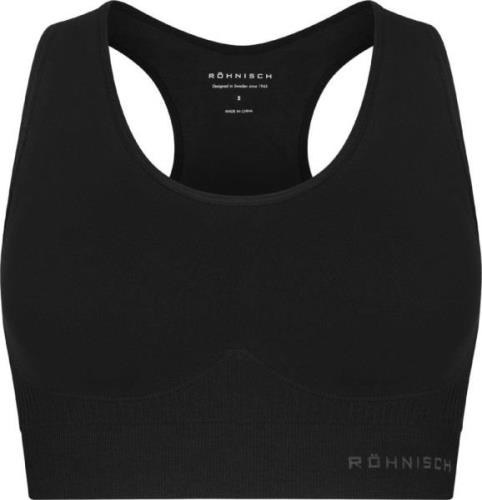 Röhnisch Women's Seamless Soft Rib Sportsbra Black