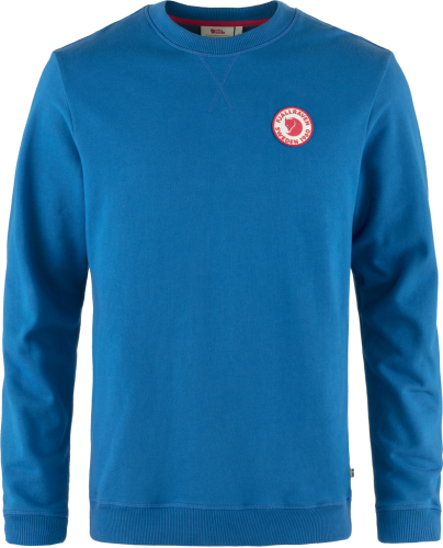 Fjällräven Men's 1960 Logo Badge Sweater Alpine Blue