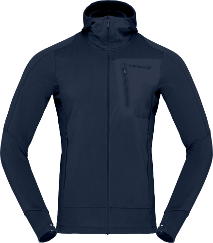 Norrøna Men's Falketind Power Grid Hood Indigo Night