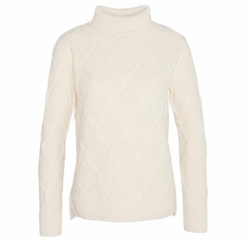 Barbour Women's Barbour Burne Roll Neck Knit Ecru