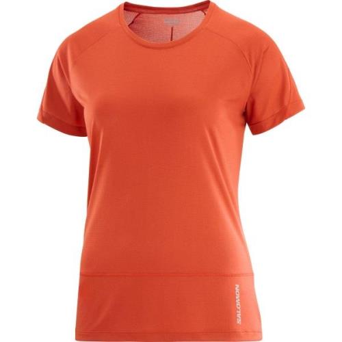 Salomon Women's Cross Run Tee Cherry Tomato