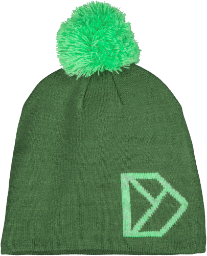 Didriksons Kids' Dropi Beanie Pine Green