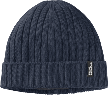 Jack Wolfskin Rib Knit Beanie Night Blue