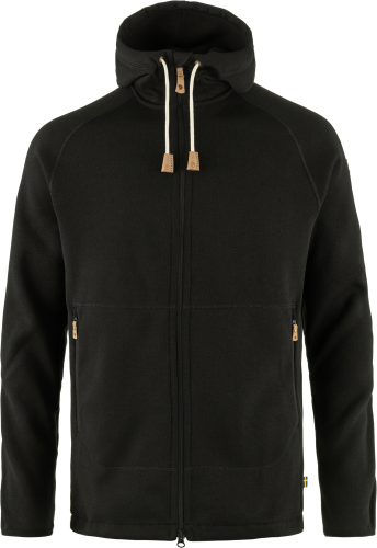 Fjällräven Men's Övik Fleece Hoodie Black