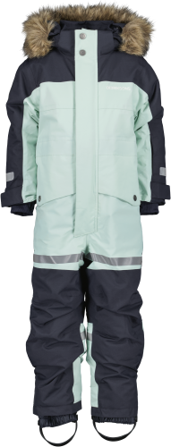 Didriksons Kids' Bjärven Coverall 3 Pale Mint