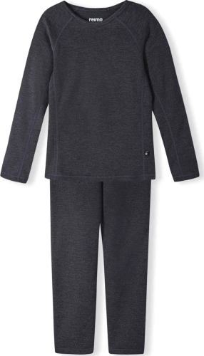 Reima Kids' Thermal Set Lani Black Melange