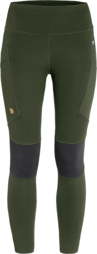 Fjällräven Women's Abisko Trekking Tights Pro Deep Forest/Iron Grey