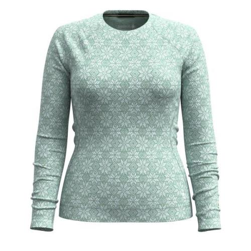 Smartwool Women's Merino 250 Baselayer Crew Boxed Arctic Green Digi Sn...