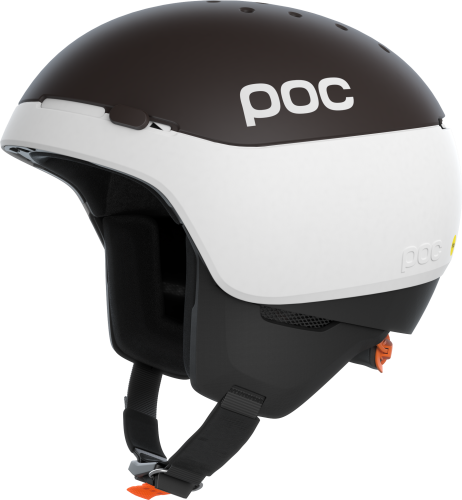 POC Unisex Meninx RS Mips Hydrogen White/Axinite Brown Matt