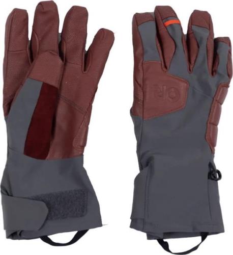 Outdoor Research Men's Extravert Gloves Charcoal/Brick