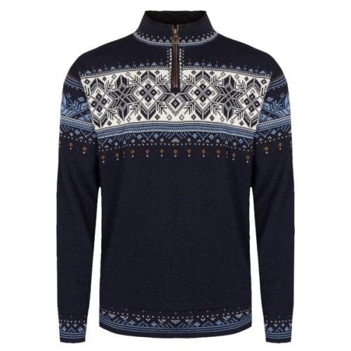 Dale of Norway Men's Blyfjell Knit Sweater Midnight Navy/Blue Shade/Of...