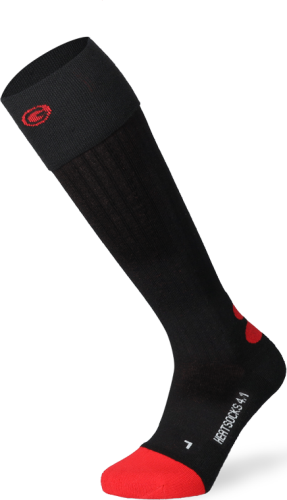 Lenz Heat Sock 4.1 Toe Cap Black