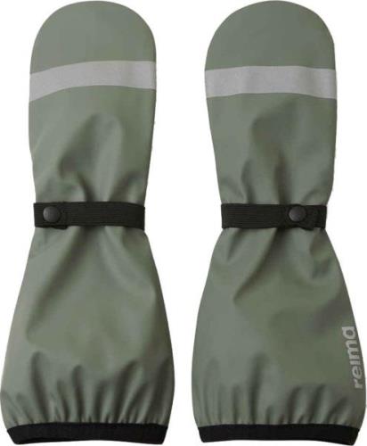 Kids' Rain Mittens Puro Greyish Green