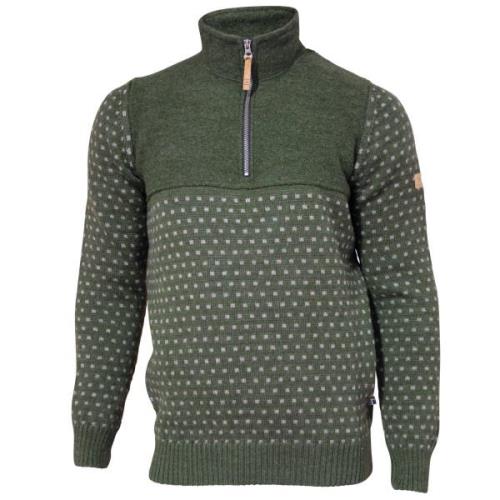 Ivanhoe Men's Sverre Half Zip Loden Green