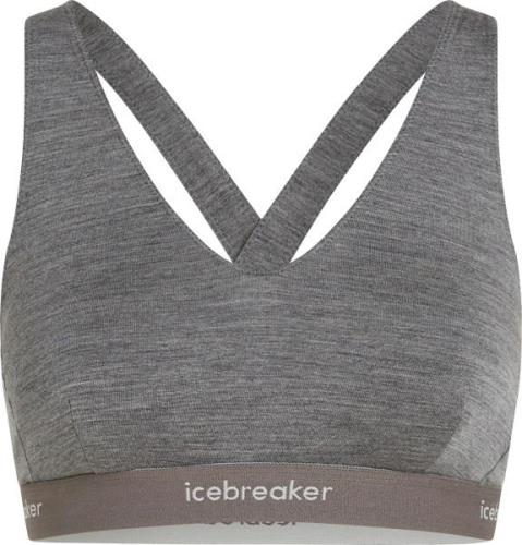 Icebreaker Women's Merino 125 Cool-Lite Sprite Racerback Bra Gritstone...