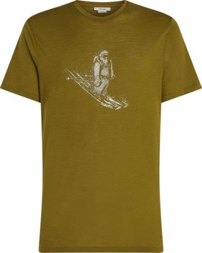 Icebreaker Men's Merino 150 Tech Lite Short Sleeve T-Shirt Skiing Yeti...