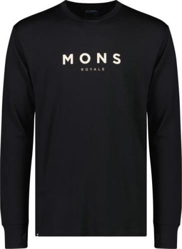 Mons Royale Men's Yotei Classic Longsleeve Black