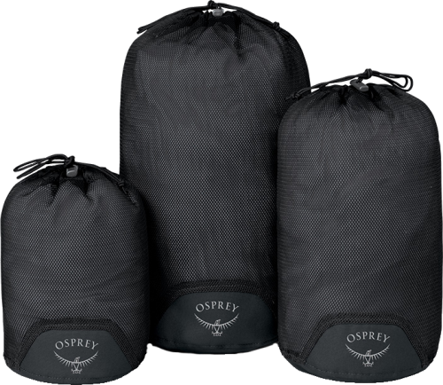 Osprey Daylite Mesh Stuff Sack Set Black