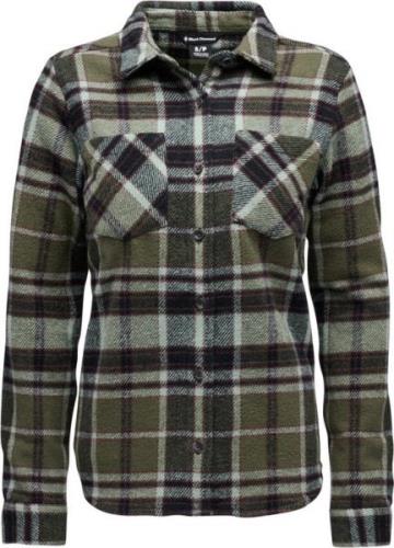 Black Diamond Women's Project Heavy Flannel Tundra-Black-Agave Plaid