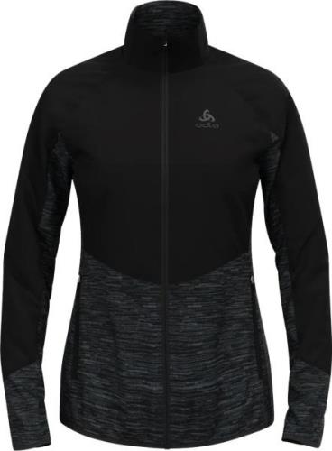 Odlo Women's Run Easy Warm Hybrid Jacket Black - Black