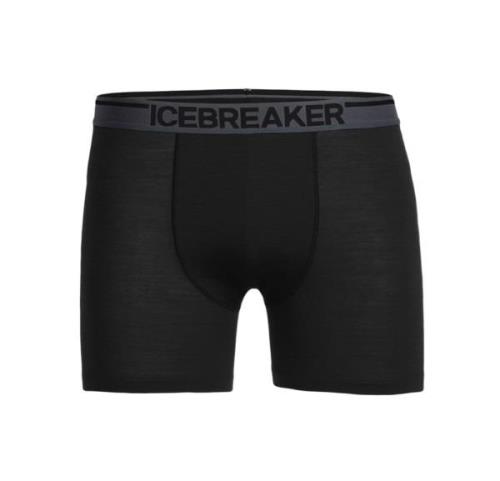 Icebreaker Men's Anatomica Boxers BLACK