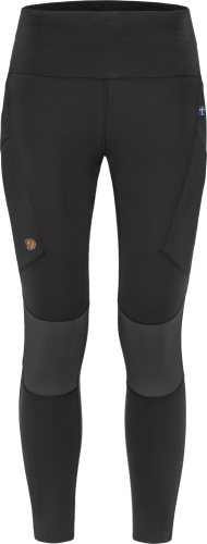 Fjällräven Women's Abisko Trekking Tights Pro Black/Iron Grey