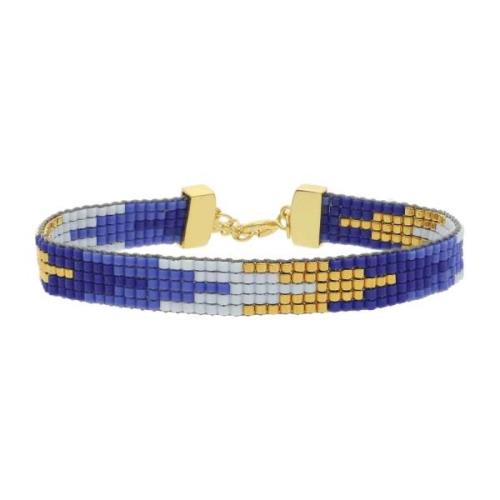 Nuni Copenhagen Monika Armbånd 18 kt. Gullforgylt sølv A3015-Blue