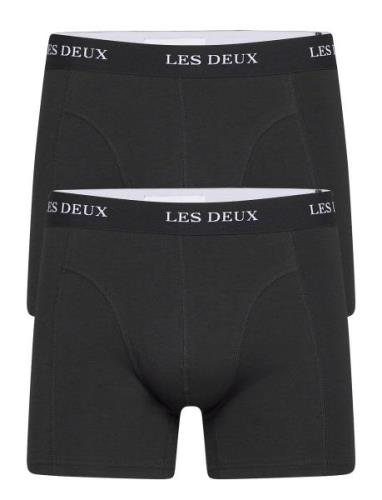 Warren 2-Pack Boxers Boksershorts Black Les Deux