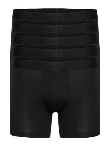 Panos Emporio 5Pk Base Bamboo Boxer Boksershorts Black Panos Emporio