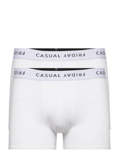 Cfnorh Logo 2-Pack Bamboo Trunks Boksershorts White Casual Friday