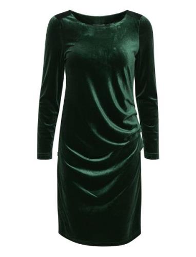 Kelly Dress Kort Kjole Green Kaffe