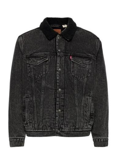 Type 3 Sherpa Trucker Roadster Dongerijakke Denimjakke Grey LEVI´S Men