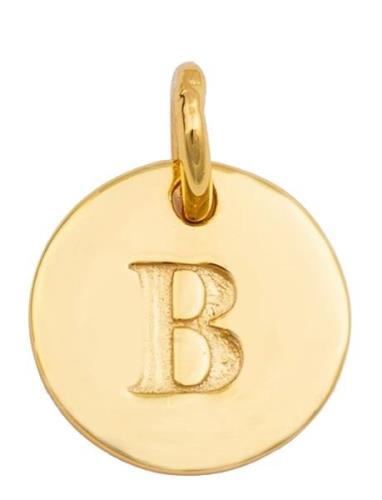 Beloved Mini Letter Gold Halskjede Anheng Gold Syster P