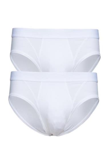 Jbs Of Dk Briefs 2-Pack Underbukser Y-frontunderbukser White JBS Of De...