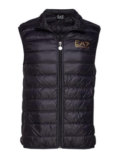 Down Vest Vest Black EA7