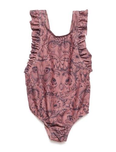 Baby Ana Swimsuit Badedrakt Badetøy Pink Soft Gallery